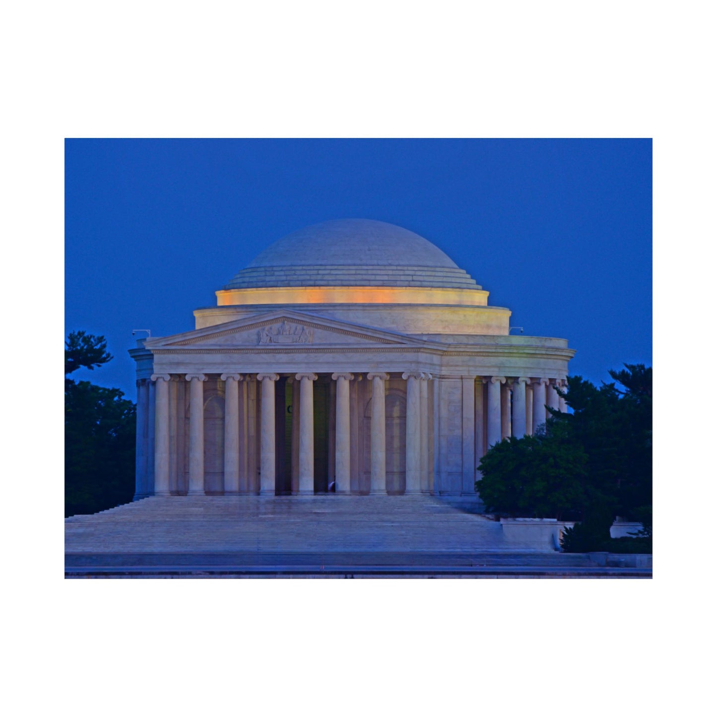 The Jefferson Memorial at Twilight
